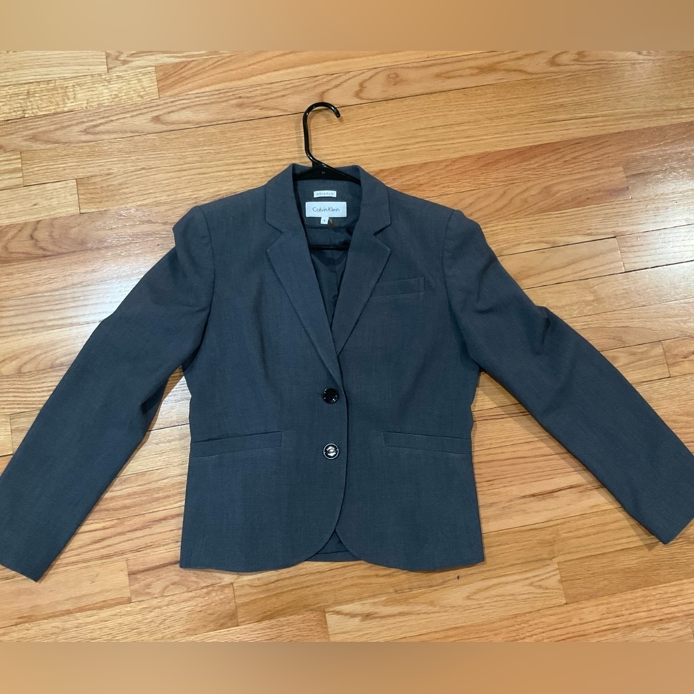 Calvin Klein Charcoal Blazer
